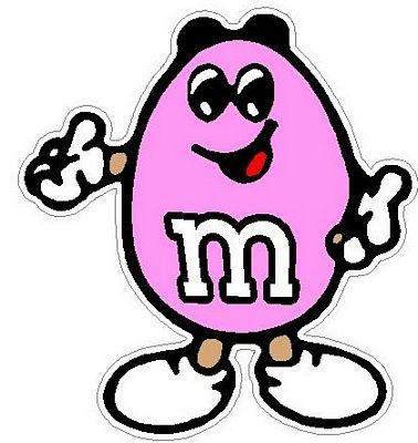 M&M PEANUT PINK 861