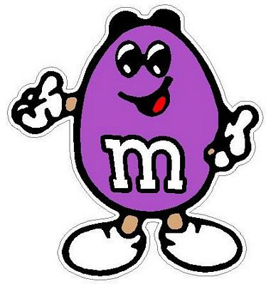 M&M PEANUT PURPLE 861