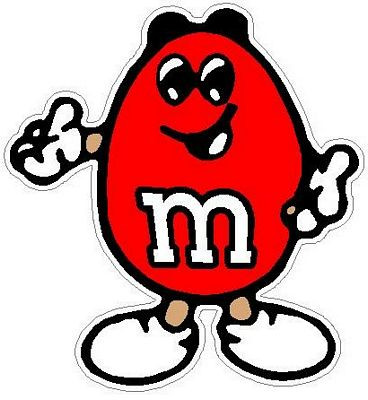 M&M PEANUT RED 861