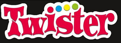 TWISTER GAME LOGO STICKER
