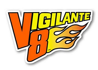 V8 Logo game sticker