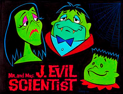 MR and MRS. J. EVIL SCIENTIST