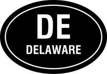 DE Oval Decal