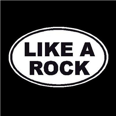 Chevy Rock Oval Decal