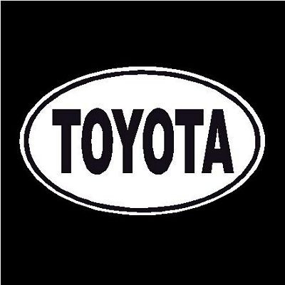 Toyota Oval Decal