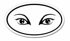 Digital Diecut Oval Decals 05