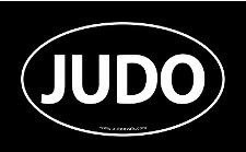 JUDO OVAL STICKER