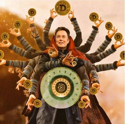 ELON DOGE MASTER STICKER