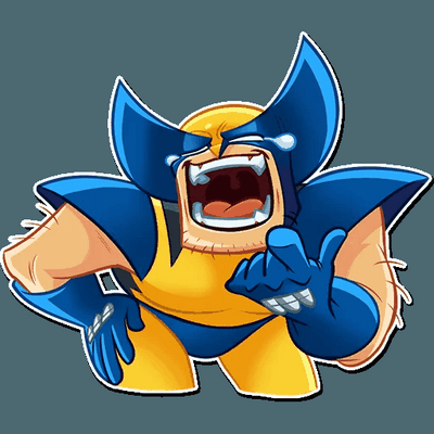 x-men wolverine sticker 27