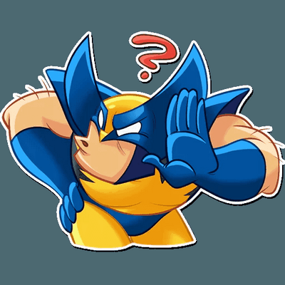 x-men wolverine sticker 30
