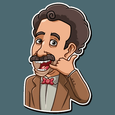 borat very nice funny cat sticker 24