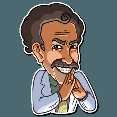 borat very nice funny cat sticker 30