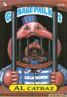 Al Catraz Funny Sticker Name Decal