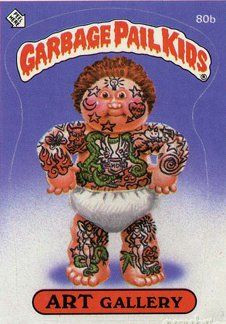 ART Gallery Funny Sticker Name Decal