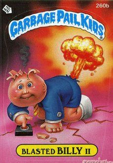 Blasted BILLY 2 Funny Sticker Name Decal