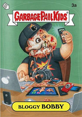 Bloggy BOBBY Gross Sticker Funny Name Decal