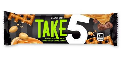 TAKE 5 CANDY BAR LOGO STICKER