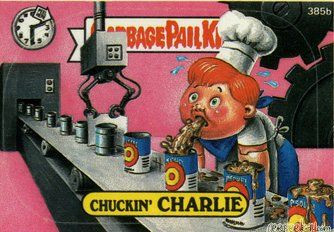 Chuckin CHARLIE Funny Sticker Name Decal