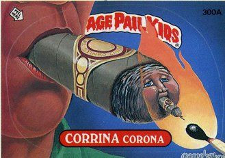 CORRINA Corona Funny Sticker Name Decal