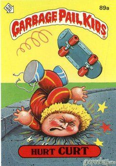 Hurt CURT Funny Sticker Name Decal