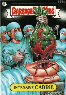 Intensive CARRIE Funny Sticker Name Decal