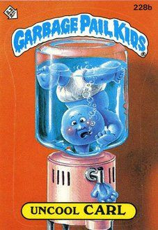 Uncool CARL Funny Decal Name Sticker