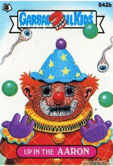 Up In The AARON Funny Decal Name Sticker