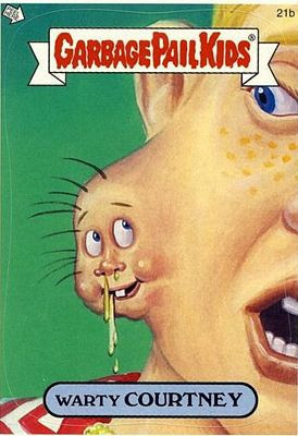 Warty CWheel BARRY Funny Decal Name StickerOURTNEY Funny Decal Name Sticker