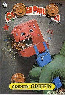 Grippin GRIFFIN Funny Sticker Name Decal