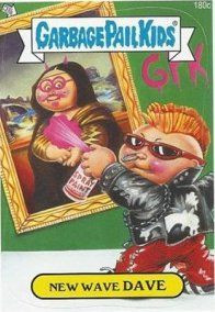 New Wave DAVE 2 Gross Sticker Funny Name Decal