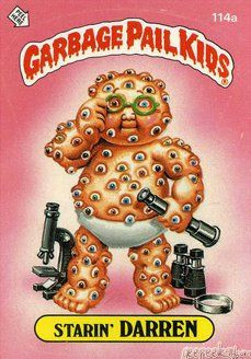 Starin DARREN Funny Decal Name Sticker