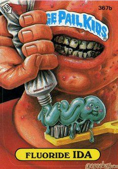 Fluoride IDA Funny Sticker Name Decal