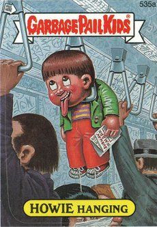 HOWIE Hanging Funny Sticker Name Decal