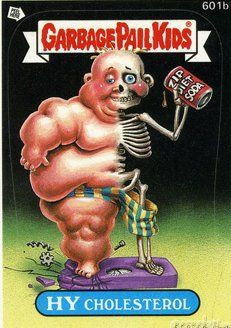 HY Cholestrol Funny Sticker Name Decal