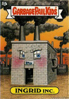 INGRID Inc Funny Sticker Name Decal