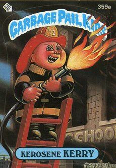 Kerosene KERRY Funny Decal Name Sticker