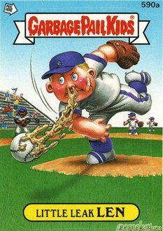 Little Leak LEN Funny Decal Name Sticker