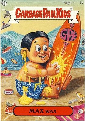 MAX Wax Funny Decal Name Sticker