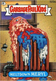Meltdown MERYL Funny Decal Name Sticker