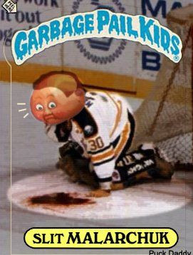 Slit MALARCHUK Funny Decal Name Sticker