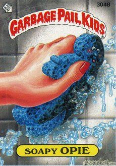 Soapy OPIE Funny Decal Name Sticker