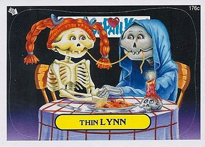 Thin LYNN Gross Sticker Funny Name Decal