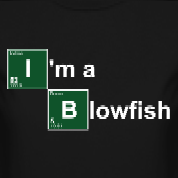 Breaking Bad  Im A Blowfish Diecut Decal