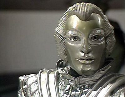 Dr Who ROBOTS OF DEATH Sticker