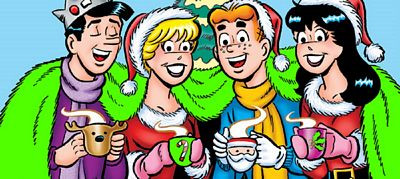 Archie Jughead Christmas sticker