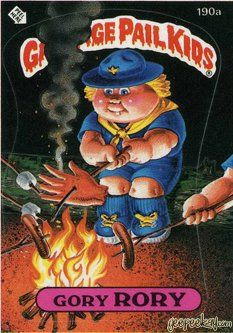 Gory RORY Funny Sticker Name Decal