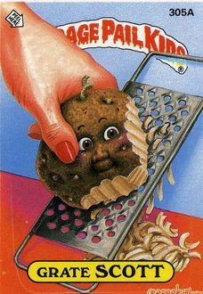 Grate SCOTT Funny Sticker Name Decal