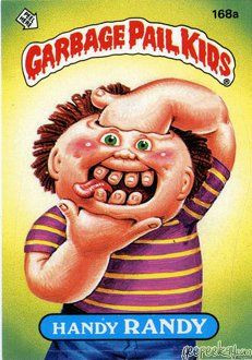 Handy RANDY Funny Sticker Name Decal