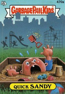 Quick SANDY Funny Decal Name Sticker