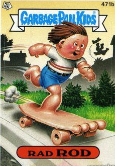 Rad ROD Funny Decal Name Sticker